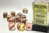 Chessex Festive Circus/black 16mm d6 Dice Block (12 dice) cover image