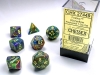 Chessex Festive Rio/yellow Polyhedral 7-Die Set cover image