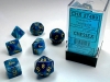 Chessex Phantom Teal/gold Polyhedral 7-Die Set cover image