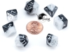 Yin Yang 12mm Mighty Tiny Dice - 7-Die Set cover image