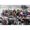Superheroes: Lunch on a Skyscraper 24x36 Poster cover image