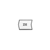Magnetic Enamel Pronoun Badge Tile: Ze / White cover image