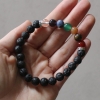Pebble House - Seven Chakra Bracelet with Lava Beads cover image