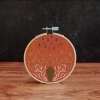 Holly Oddly - Embroidery Kit: Coffin cover image