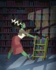 Elissa Marie Creative Art Print 8x10: Bride Librarian cover image