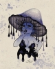Elissa Marie Creative Art Print 8x10: Inky Cap Shroom cover image