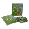 Transit Tees - Prairie Style Stained Glass Neighborhood Map 1000 Pc Puzzle cover image