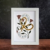 Holly Oddly Art Print 5x7: Cut Out What Needs to Go cover image
