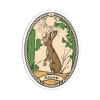 Girls Printing House Sticker: Cryptids — Jackalope cover image