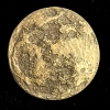 Shire Post Mint: Small Harvest Moon Brass Coin cover image