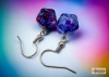 Chessex Hook Earrings - Mini-D20s: Nebula Nocturnal cover image