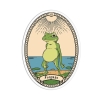Girls Printing House Sticker: Cryptids — Frogman cover image