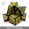 DND Dice: Acrylic 7-Die Set—Road Sign: Danger cover image