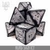 DND Dice: Acrylic 7-Die Set—Road Sign: Icy cover image