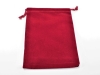 Dice Bag: Suedecloth, Large, Red cover image