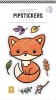 Pipsticks: Big Puffy Red Fox Stickers cover image