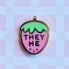 misomomo - Pronoun Strawberry Pin: They/He cover image