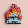 Dissent Pins: I'm With the Banned Pin cover image