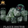 DND Dice: King of Crits—Plague Doctor (11-Die Set) cover image