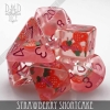 DND Dice: Resin 7-Die Set—Strawberry Shortcake cover image