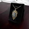 Hell Kitten RVA Pendant: Spiderweb in Brass Filigree cover image