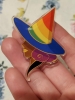 Joan of Art acrylic pin: Pride Witches—Gay cover image