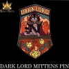 DND Dice: King of Crits Enamel Pin—Dark Lord Mittens cover image