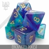 DND Dice: Acrylic 7-Die Set—Enchanted Forest cover image