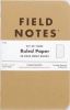Field Notes: Memo Book—Original Kraft: Ruled (3-Pack) cover image