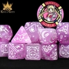 DND Dice: King of Crits 11-Die Set (Resin) — Magical Girls cover image