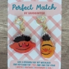 Sadsquatch Keychain: Perfect Match — Bert & Ernie cover image