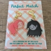 Sadsquatch Keychain: Perfect Match — Adventure Time: Bubbline cover image