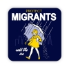 Harebrained! Sticker: STFU About Chicago — Protect the Migrants, Salt ICE cover image