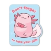 BoyPilot Goods Sticker: Axolotl Medication Reminder cover image