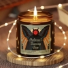 Cryptic Paper Co. Soy Candle: Mothman's Burning Gaze cover image