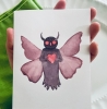 Cryptic Paper Co. Greeting Card: Mothman's Heart cover image