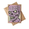 Cryptic Paper Co. Greeting Card: Zombie Apocalypse cover image