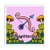 Girls Printing House Sticker: Zodiac Sign — Sagittarius cover image