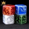 DND Dice: King of Crits 4D6 Set (Resin) — Forces of Nature cover image