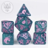 DND Dice: 7-Die Set (Resin) — Unicorn Princess cover image