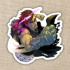 Kingdom of Threads Sticker: Dungeon Crawler Carl & Princess Donut cover image