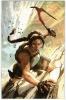 TOMB RAIDER SACRED ARTIFACTS #1 (of 4) TAURIN CLARKE FULL ART VARIANT cover image