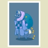 Odd Hare Goods Art Print 5x7: Cat Rogue cover image