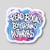 AbstractbyRabrams Sticker: Read Books By Trans Authors cover image
