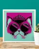 Ink & Epic Press Screen Print 6x6: Donut (Teal) cover image
