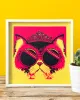 Ink & Epic Press Screen Print 6x6: Donut (Yellow) cover image