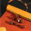 Foam Brain Games: Leatherette Roll-Up Dice Mat (Burnt Yellow) cover image