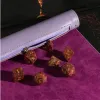 Foam Brain Games: Leatherette Roll-Up Dice Mat (Purple) cover image