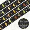 Allison Stoiser Washi Tape: Gold Foil Moon Moths cover image