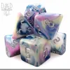 DND Dice: 7-Die Set (Acrylic) — Modern Art cover image